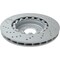 Zimmermann Brake Disc - Fusion Z/X-Drilled/Coated, 150345870 150345870 - alternate 1